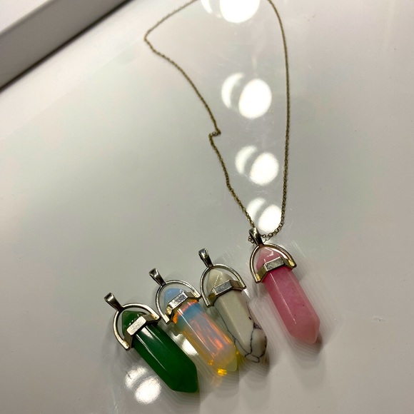Jewelry - 4 Piece Crystal necklace set